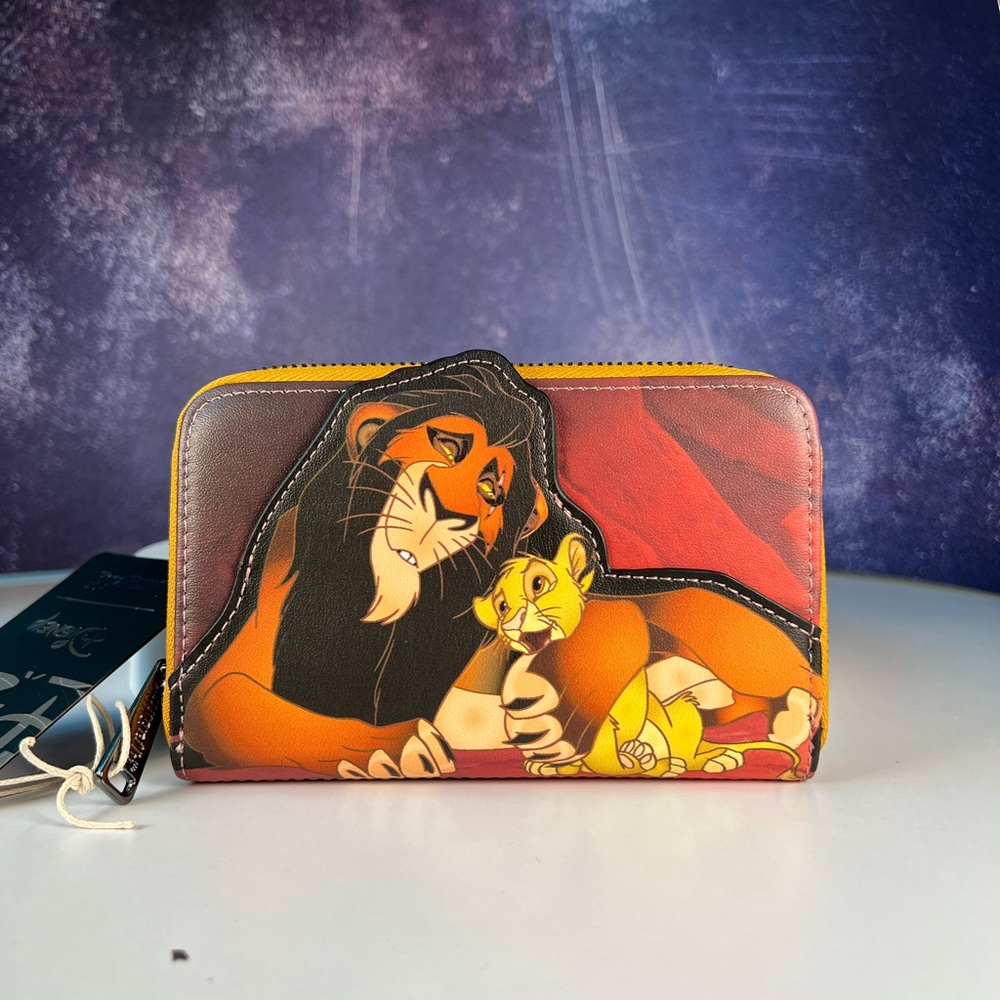 Loungefly: Disney - Lion King Villains Scene Scar Zip Around Wallet